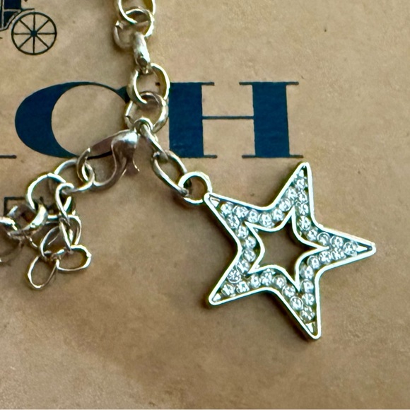 Coach Pave Crystal Star Charm Bracelet - Picture 3 of 5